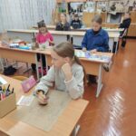 Открытый урок в классе живописи «Колорит и его типы. Абстрактная живопись»